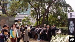 香港民众吊唁司徒华