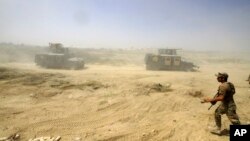 Các lực lượng đặc biệt Iraq thắng thế trong cuộc giao tranh chống lại Nhà nước Hồi giáo ở Fallujah, Iraq, ngày 15/6/2016.