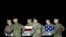 一组美国陆军士兵在多佛空军基地抬着在阿富汗阵亡的陆军中士林德洛·贾索的灵柩。(2018年11月26日)
