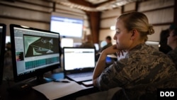 美军人员参与网络培训(美国国防部2018年5月11日)