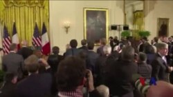 奥巴马总统呼吁民众不要屈服于恐惧 奥巴马总统呼吁民众不要屈服于恐惧