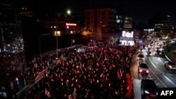 ደገፍቲ ዩን ሱክ የወል ንትእዛዝ ማእሰርቲ ብምቅዋም ዘካየድዎ ሰልፊ