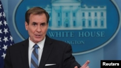 白宫国安会战略沟通协调人约翰·科比 -资料照