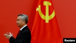 资料照:中共中央政治局常委、中央纪检委书记李希