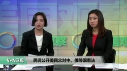 时事看台:民调公开美民众对中、俄等国看法 时事看台:民调公开美民众对中、俄等国看法