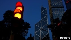 资料照:中国银行在香港的大厦