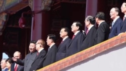 九三阅兵 江泽民现身天安门城楼 九三阅兵 江泽民现身天安门城楼