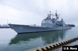 1993年紧随中国《银河号》商船的美国导弹巡洋舰蒙特利号(CG 61)