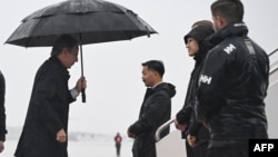 美国国务卿安东尼·布林肯2024年12月11日在马里兰州安德鲁斯联合基地登上飞机前往约旦。