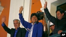 Bolivia's President Evo Morales Headed for Reelection _ Monday, Oct. 13