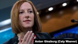 美国国务院发言人萨琪(资料照)