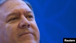 美国国务卿蓬佩奥2019年1月13日在中东访问(路透社)