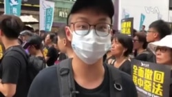 香港学生:面对一个非民选政府,唯一的途径就是抗争 香港学生:面对一个非民选政府,唯一的途径就是抗争