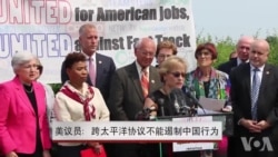 美议员:跨太平洋协议不能遏制中国行为 美议员:跨太平洋协议不能遏制中国行为