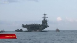 Tàu sân bay Mỹ kết thúc chuyến thăm Việt Nam Tàu sân bay Mỹ kết thúc chuyến thăm Việt Nam