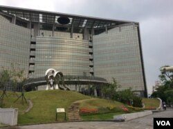 台湾卫生福利部(美国之音记者申华 拍摄)