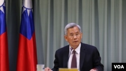 台湾外交部国际组织司司长徐佩勇(美国之音林枫拍摄)