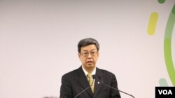 蔡英文副手陈建仁(美国之音李逸华拍摄)