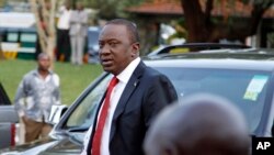 Ông Uhuru Kenyatta, ứng cử viên tổng thống Kenya