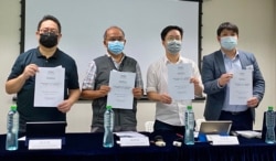 香港民意研究所8月20日公布一项民意调查显示,20%受访者表示有计划永久离开香港 (美国之音/汤惠芸)