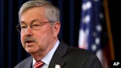 美国驻华大使布兰斯塔德 (资料照片)