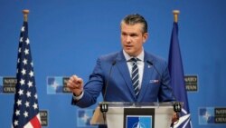 NATO စစ်စရိတ် တိုးထည့်ဖို့ ကန်ကာကွယ်ရေးဝန်ကြီး တိုက်တွန်း NATO စစ်စရိတ် တိုးထည့်ဖို့ ကန်ကာကွယ်ရေးဝန်ကြီး တိုက်တွန်း