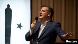 美国参议员克鲁兹 (2018年9月15日路透社)