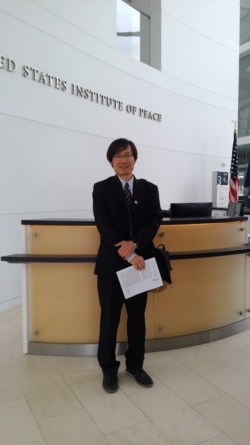 台湾成功大学政治系系主任洪敬富 (洪敬富提供)