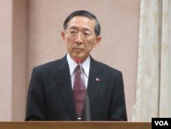 台湾外交部长林永乐(美国之音张永泰拍摄)