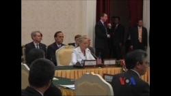 美国务卿出席东盟论坛 暗批中国不民主 美国务卿出席东盟论坛 暗批中国不民主