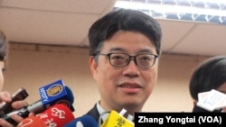 资料照:台湾陆委会发言人邱垂正