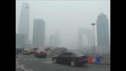 北京发出二级空气污染警报 北京发出二级空气污染警报