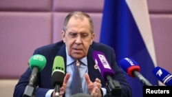 Ngoại trưởng Nga Sergei Lavrov.