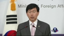 韩国抗议中国渔船非法捕捞 韩国抗议中国渔船非法捕捞