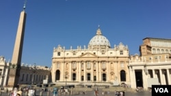 资料照片:梵蒂冈圣伯多禄广场(又译圣彼得广场)