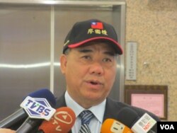 台湾执政党国民党立委廖国栋(美国之音张永泰拍摄)