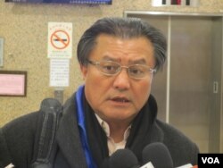 台湾在野党国民党立委孔文吉(美国之音张永泰拍摄)