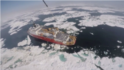 北冰洋的水面正在扩展(美国海警队资料照片)