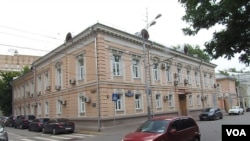 二战前斯大林时代的苏联对外情报局总部办公楼(美国之音白桦拍摄)