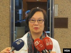 台湾执政党国民党立委罗淑蕾(美国之音张永泰拍摄)