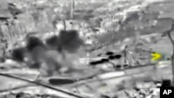 叙利亚的炸弹爆炸