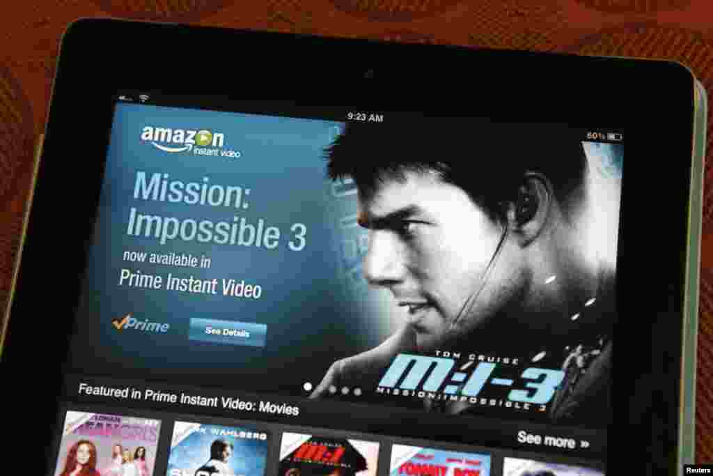 iPad上显示的亚马逊流媒体应用程序(2012年8月7日)。 2017年8月1日,亚马逊在中国的业务运营商表示,他们在向用户发送两轮邮件,告知停止使用VPN应用程序。VPN即虚拟专用网络,中国很多人利用这一技术连接到防火墙外的互联网,俗称“翻墙”。