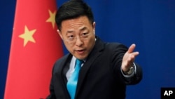 中国外交部发言人赵立坚