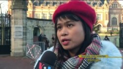 ICJ တရားရုံးရှေ့ လာရောက်စုဝေးသူများ ICJ တရားရုံးရှေ့ လာရောက်စုဝေးသူများ