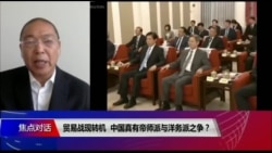 焦点对话:贸易战现转机,中国真有帝师派与洋务派之争? 焦点对话:贸易战现转机,中国真有帝师派与洋务派之争?