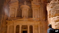 Tổng thống Barack Obama đi thăm thành phố cổ Petra nổi tiếng của Jordan, ngày 23/3/2013.