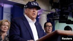 美国总统特朗普星期六(3月14日)在白宫对记者说,他本人已经接受了新冠病毒测试。