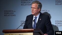 布什认为,中国政府的过度干预将损害其经济增长前景。(美国之音章真拍摄)