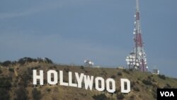 美国CBS)电视节目《六十分钟》报道,中国的影视业发展极快,目前已经到了虎视眈眈同好莱坞竞争的时候了。(国符拍摄)