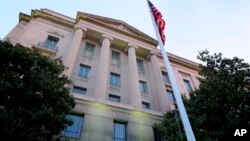 美国司法部大楼(2013年5月14日,资料图片)